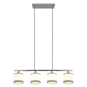 Suspension moderne blanche, Denley