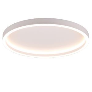 Lampe plafond design blanche, Gilbert, 20W, 3000K LED