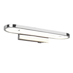 Applique salle de bain moderne chromée, Martin, 17W, 3000K LED, IP44