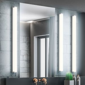 Applique salle de bain moderne chromée, Celesta, 20W, 3000K LED, IP44
