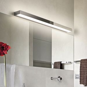 Applique salle de bain moderne chromée, Basma, 13W, 3000K LED, IP44