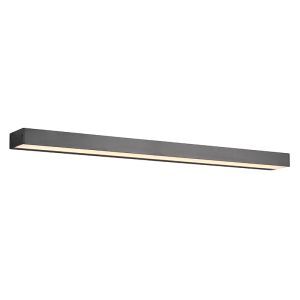 Applique salle de bain moderne noire, Basma, 13W, 3000K LED, IP44