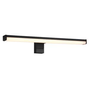 Applique salle de bain moderne noire, Celal, 7,5W, 3000K LED, IP44