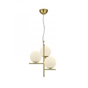 Suspension table à manger moderne laiton, Silkis