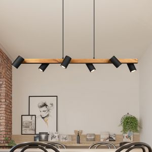 Suspension moderne noire, Kaso
