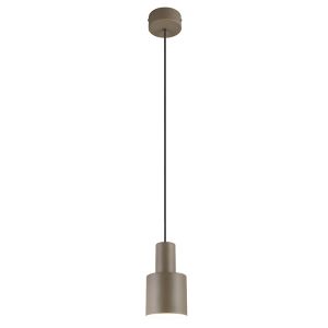 Suspension en métal taupe, Amila