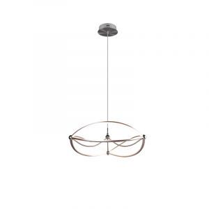 Suspension moderne nickel, Remy, 42W, 3000K LED