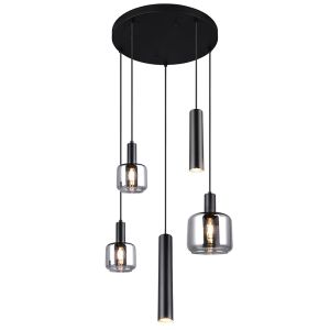 Suspension table à manger design noire, Lahcen