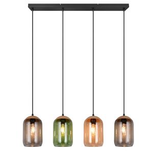 Suspension design multicolore, Tasniem