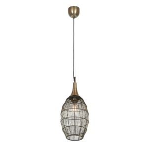 Suspension rustique bronze, Rins