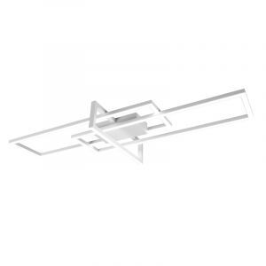 Lampe plafond moderne blanche, Hatun, 34W, 4000K LED