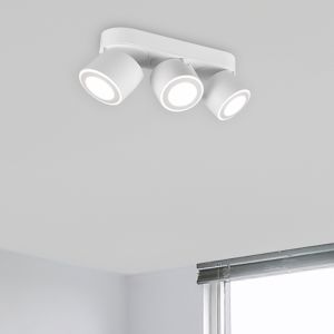 Lampe plafond moderne blanche, Jorno, 3,5W, 3000K LED