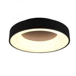 Lampe plafond moderne noire, Jered, 27W, 3000K LED