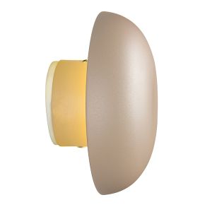 Applique murale rechargeable en métal marronne, Khaoula, 1,5W, 3000K LED, gradable en 3 étapes