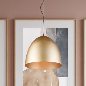 Suspension demi-sphère moderne laiton, Ingmar