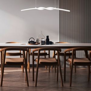 Suspension design blanche, Quirinus, 18W, 4000K LED