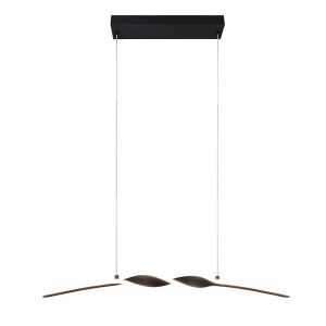 Suspension design noire, Quirinus, 18W, 4000K LED