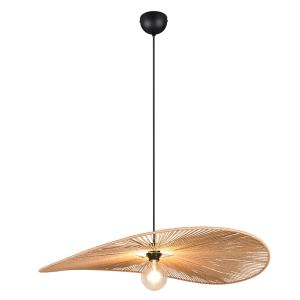 Suspension en papier marronne, Lykke