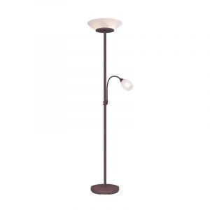 Lampadaire liseuse moderne couleur rouille, Larry