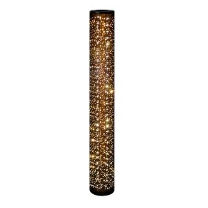 Lampadaire moderne noir, Ewan, 6W, 3000K LED, avec interrupteur
