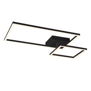 Lampe plafond moderne noire, Binc, 25W, 3000K LED
