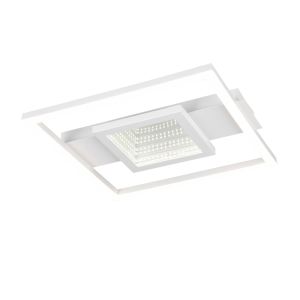 Plafonnier moderne blanc, Sandhia, 16W, 4000K LED