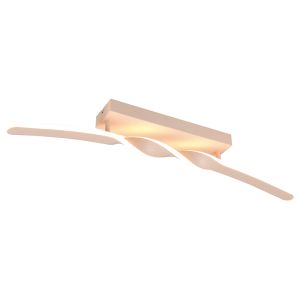 Plafonnier design marron, Quirinus, 18W, 4000K LED