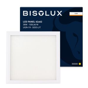 Panneau LED 62x62 cm - Bisolux Master - 38W - 3000K