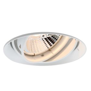 Spot encastré sans bord blanc moderne, Wilhelm, GU10 AR111