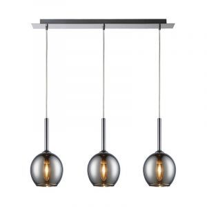 Suspension chromée design, Gwendolynn