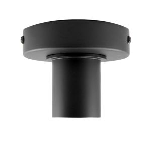Pavillon cache fil noir en aluminium, Rika