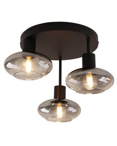 Plafonnier gris design, Skip