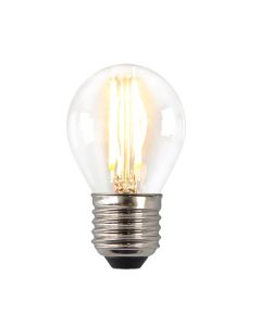 Olucia ampoule filament E27 gradable Melchis, P45, 4W, 2700K