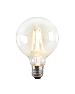 Olucia ampoule LED E27 gradable George, G95, 4W, 2700K