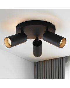 Spot plafond noir moderne, Nadi