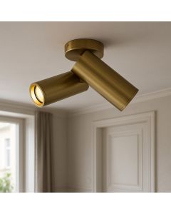 Spot plafond laiton moderne, Nadi