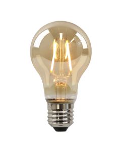 Olucia ampoule filament E27 gradable Yona, ambre, A60, 2W, 2200K