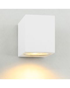 Luminaire extérieur blanc en aluminium, Corella, IP44