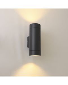 Luminaire extérieur anthracite moderne, Marcos, IP44
