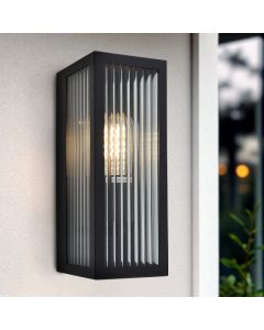 Luminaire extérieur noir moderne, Senne, IP44