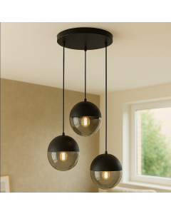 Suspension grise design, Nalini