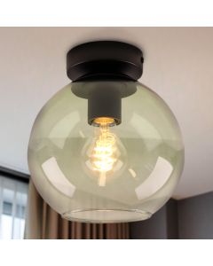 Plafonnier vert design, Giada