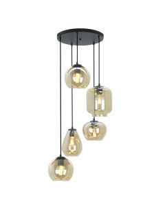 Suspension ambre moderne, Caia