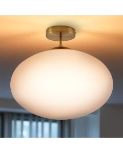 Plafonnier blanc design, Kimi