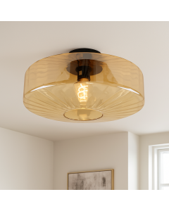Lampe plafond ambre design, Sevda