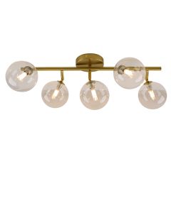 Plafonnier transparent design, Remo
