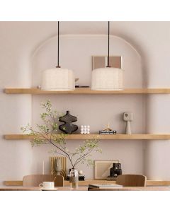 Suspension beige rustique, Loulou
