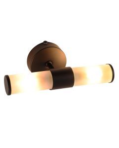 Applique salle de bain noire moderne, Callum, IP44