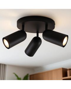 Spot plafond noir moderne, Jacey