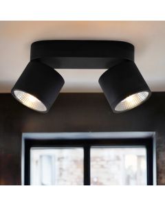 Spot plafond noir moderne, Thomas